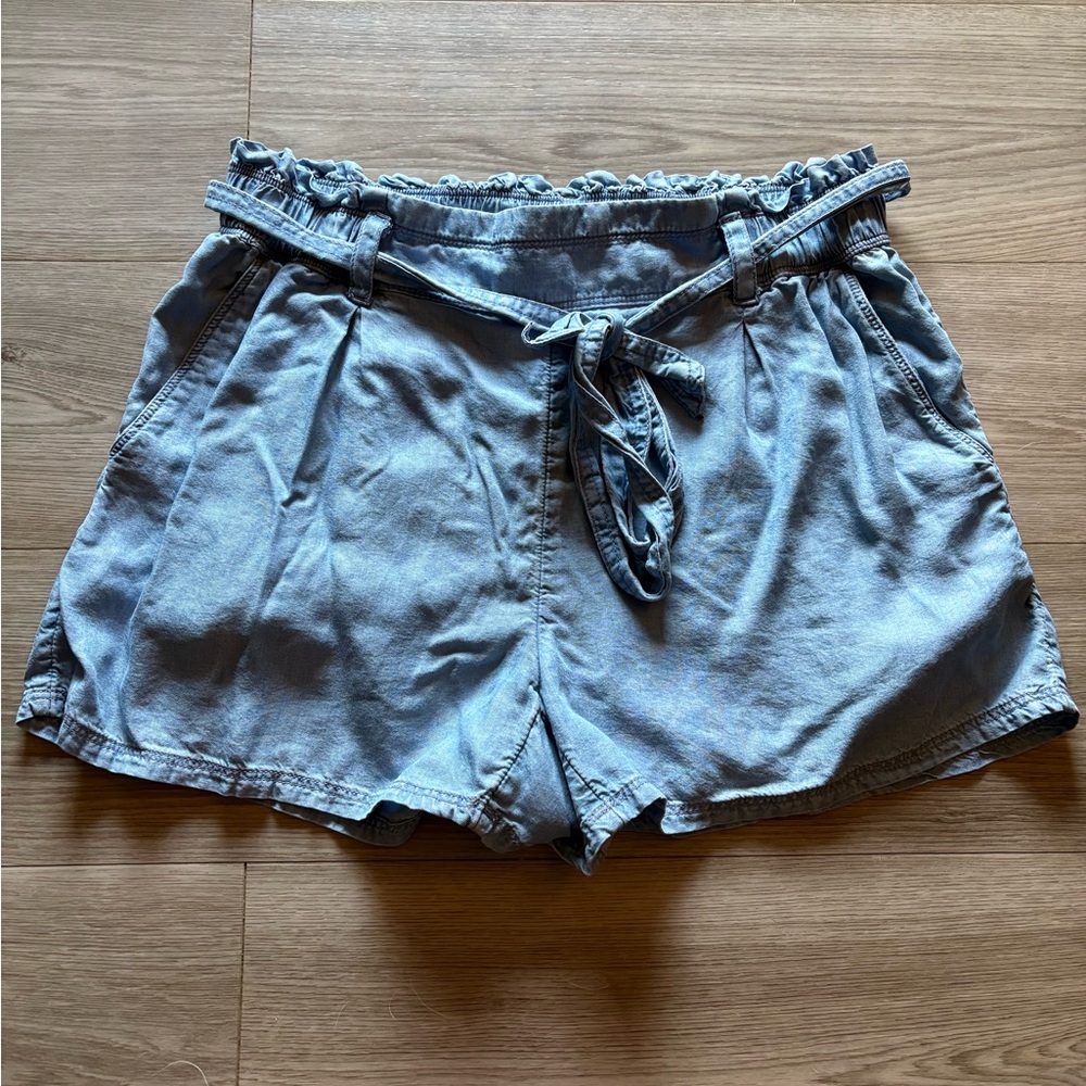 Aerie Women's Blue Soft Denim Shorts